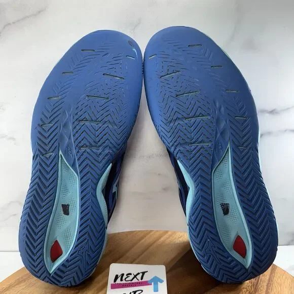 Men’s size 13-Mizuno Wave Enforce Tour AC Tennis Shoes Dark Blue NO INSOLES - Picture 7 of 11